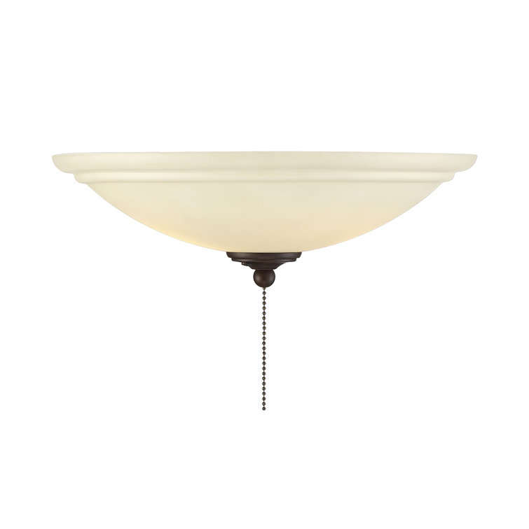 Charlton Home® 2 Light Ceiling Fan Bowl Light Kit Wayfair